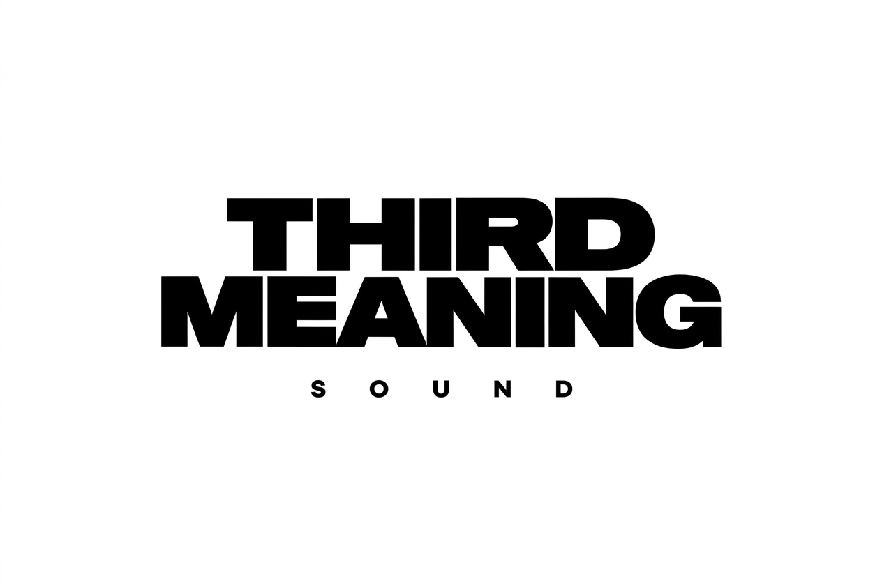 Third Meaning Sound